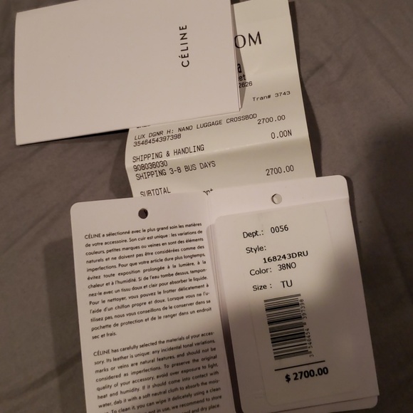 Celine mini luggage MINT CONDITION - Picture 8 of 8